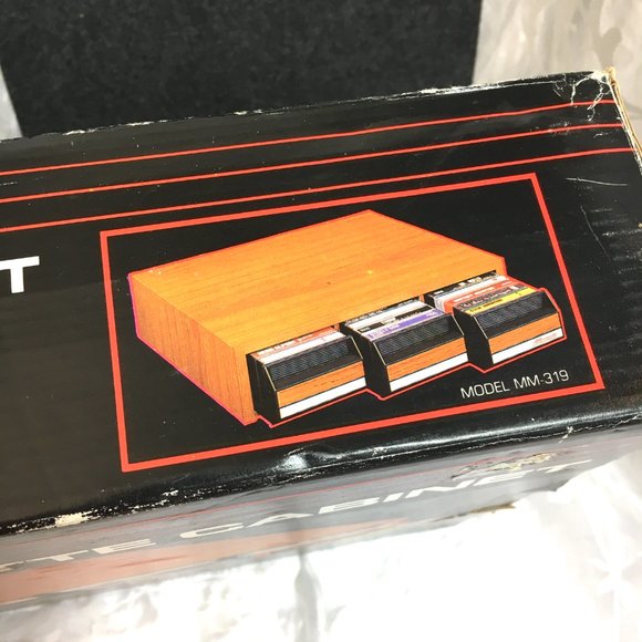Musicmate Cassette Tape Storage Box Vtg NIB - Picture 6 of 14